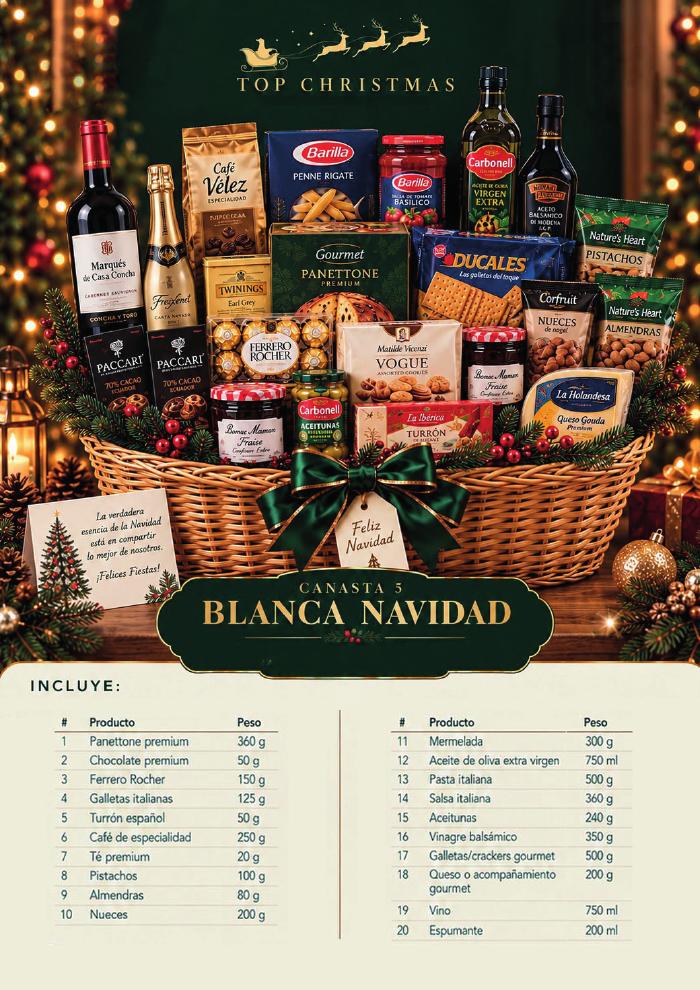 Canasta 5: Blanca Navidad